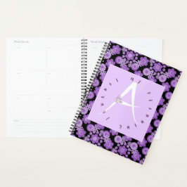 Agenda Lilac - Letra A
