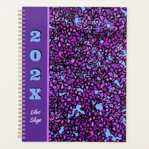 Agenda Lilac Roxo Procurando Por Ramais Personalizados