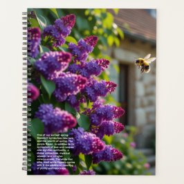 Agenda Lilac Symbolism Calendar