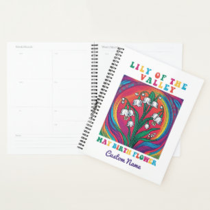 Agenda Lily do Elegante do Vale do Mês do Nascimento