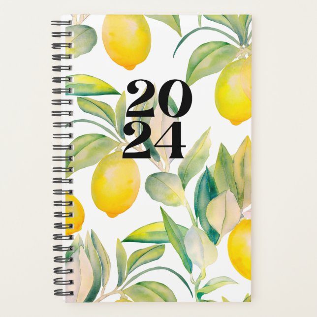 Agenda limão 2024 (Frente)