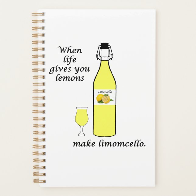 Agenda Limões para Limoncello (Frente)
