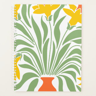 Agenda Linda aquarela para amantes de botânica Chic amare
