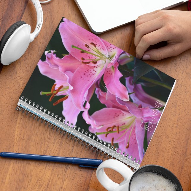 Agenda Linda Lily Blooms Rosa Floral (In Situ)