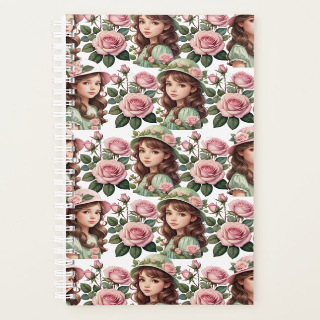 Agenda Linda menina (Frente)