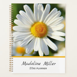 Agenda Linda Shasta Daisy | Floral Personalizado