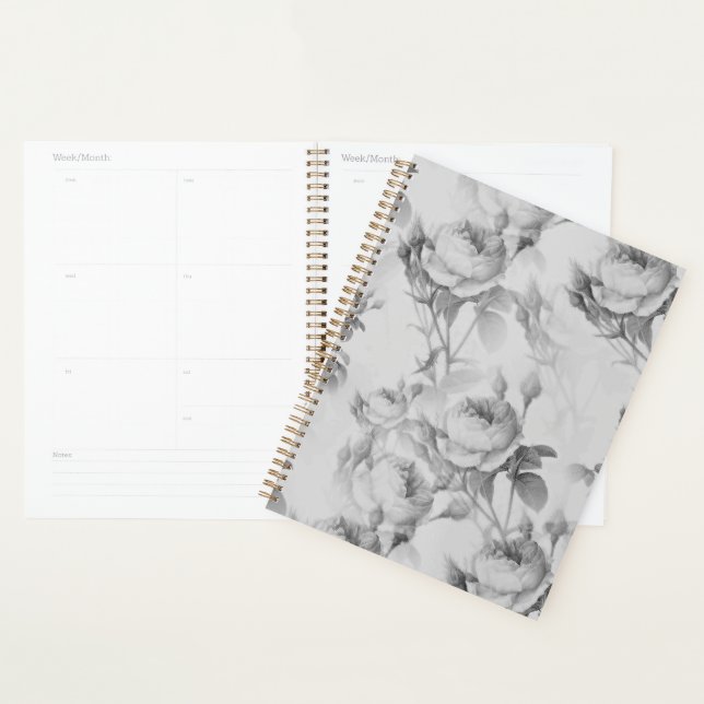 Agenda Linda Vintage Floral (Exibição)