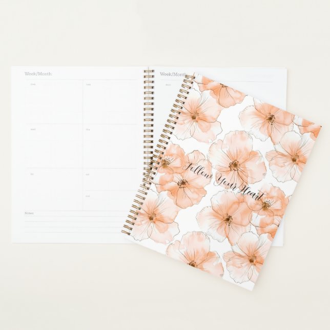 Agenda Lindas Flores de Pêssego (Exibição)
