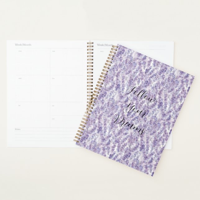 Agenda Lindas Flores Lavanda   (Exibição)