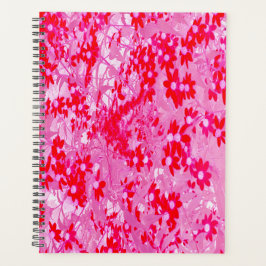 Agenda Lindas Flores Vermelhas