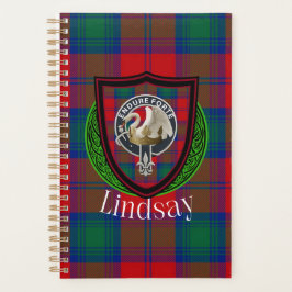 Agenda Lindsay Scottish Clan Tartan & Crest