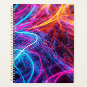 Agenda Linhas Neon