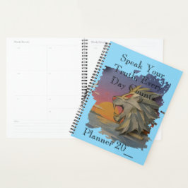 Agenda Lion Sunset Planner