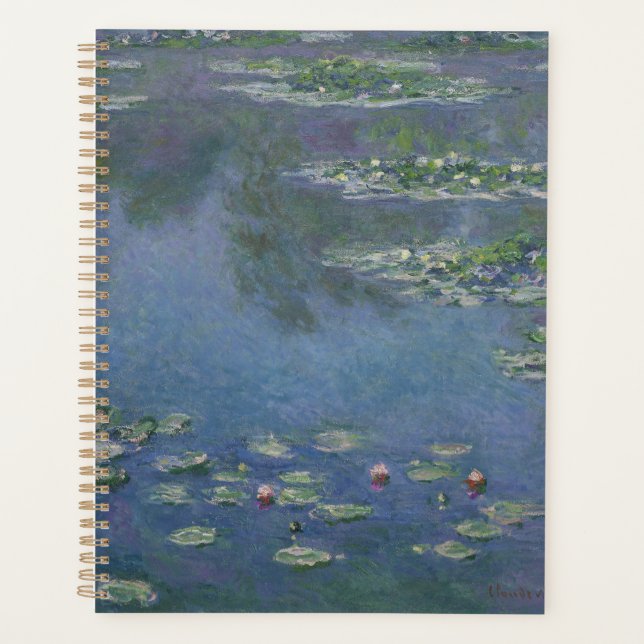 Agenda Lírios Água Monet 1906 (Frente)