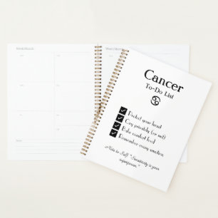 Agenda Lista de canceres a Fazer