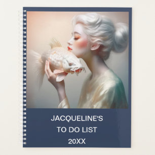Agenda Lista de Tarefas de Imagem de Inverno Personalizad