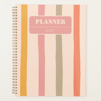 Agenda Listrado Personalizado Vintage