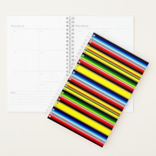 Agenda Listras brilhantes de serape
