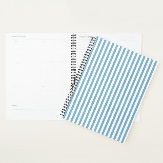 Agenda Listras Brisa Costeira - Azul Teal (Exibição)