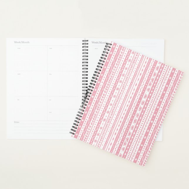 Agenda Listras de rabo florido (Exibição)