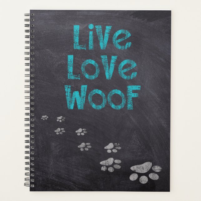 Agenda Live Love Woof Dog Lover (Frente)