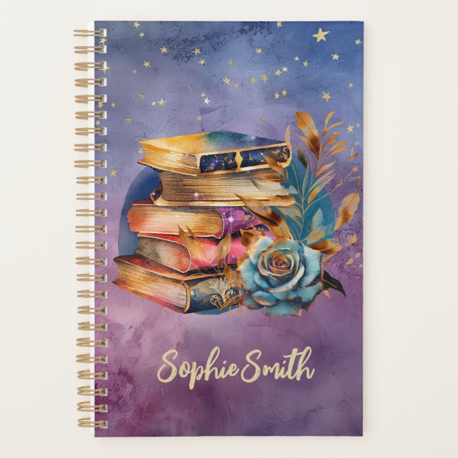 Agenda Livro Amadurece Pilha Imológica de Livros (Frente)