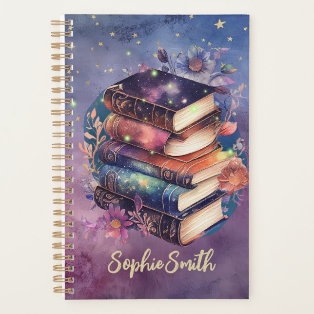 Agenda Livro Amadurece Pilha Imológica de Livros (Frente)