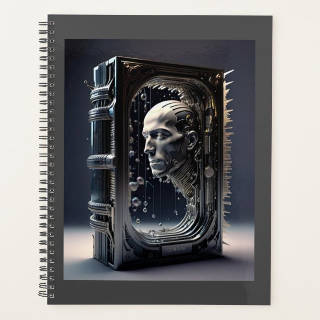 Agenda Livro da nota espiral (Frente)