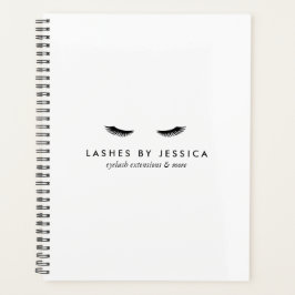 Agenda Livro de Compromissos Clássico de Glam Eyelashes