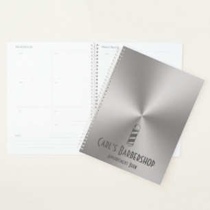 Agenda Livro de Compromissos da Loja Silver Metal