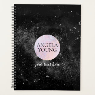 Agenda Livro de Compromissos de Astrologia da Lua Rosa C