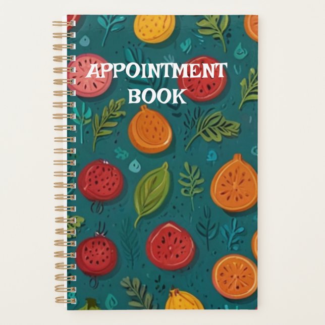 Agenda Livro de Compromissos Personalizados do na moda (Frente)