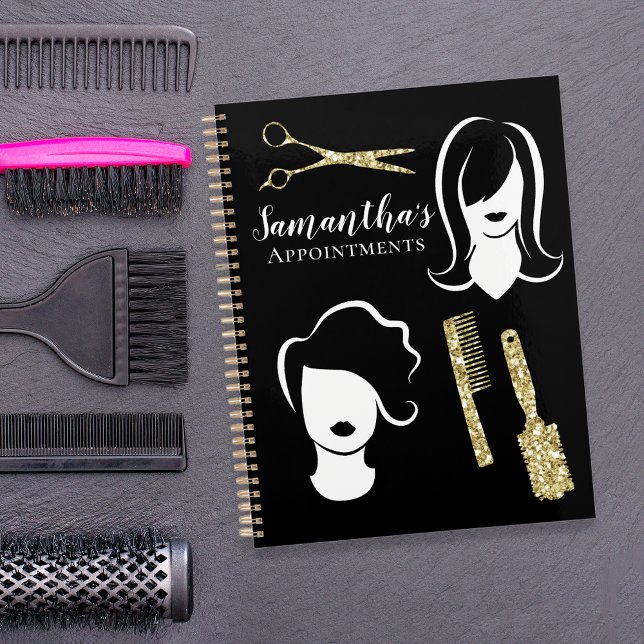 Agenda Livro de Nomeações do Jazzy Hairstylist (Criador carregado)