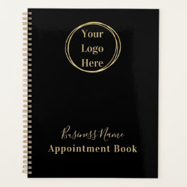 Agenda Livro de Nomeações Dourado Mínimo Moderno e 