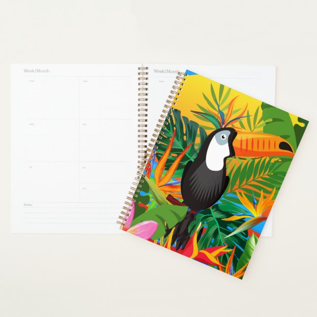 Agenda Livro do Planeador da Floresta Tropical de Turiano (Exibição)