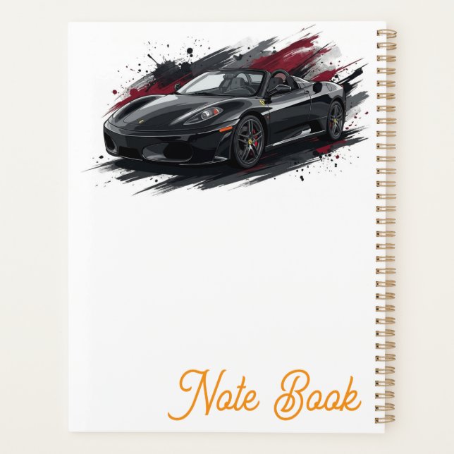Agenda Livro Norte Tem ferrari (Verso)