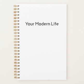 Agenda Livro/Planejador de Notas Simples - Sua Vida Moder