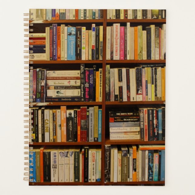 Agenda Livros na biblioteca (Frente)