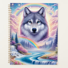 Agenda Lobo, arco-íris e cachoeiras