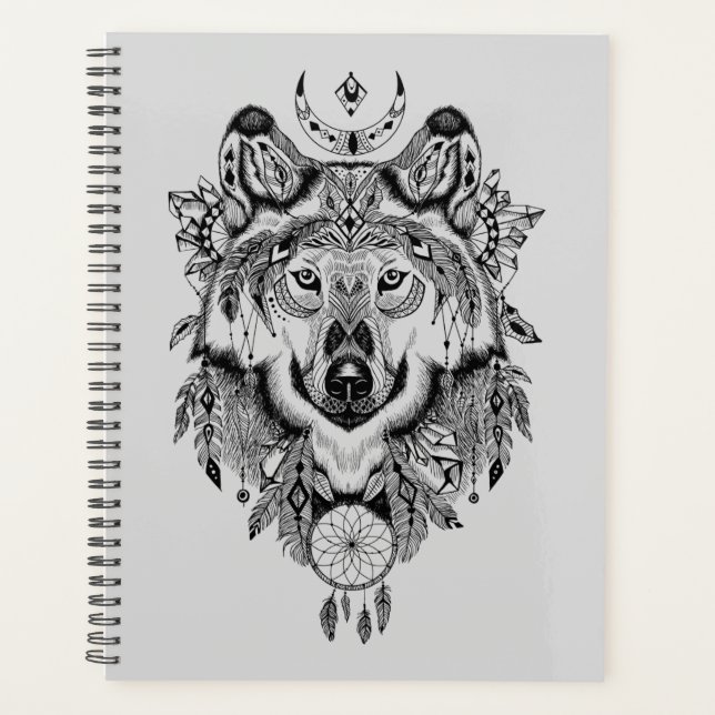 Agenda Lobo Tribal Indiano (Frente)