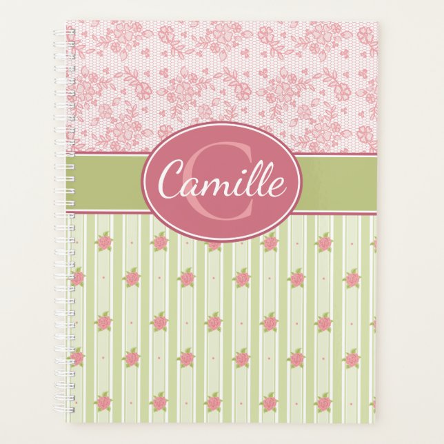 Agenda Local Personalizado e Jardim Inglês (Frente)