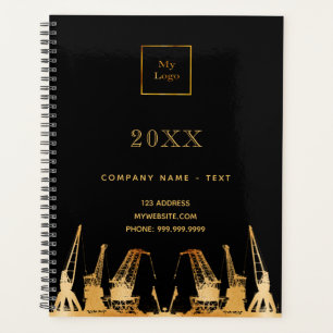 Agenda Logotipo comercial das gruas de ouro preto 2025