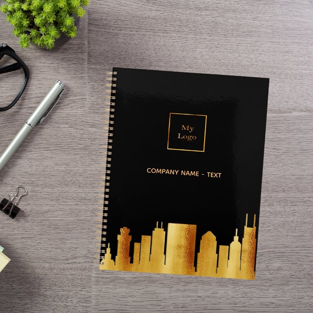 Agenda Logotipo comercial do Skyline Nashville Gold (Criador carregado)