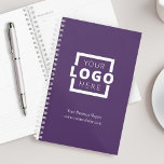 Agenda Logotipo da empresa personalizado Promocional come<br><div class="desc">Personalize facilmente este planejador com o logotipo da sua própria empresa e informações comerciais. Ajuste a personalização da marca para o próximo nível selecionando uma cor de fundo que corresponda à cor da sua marca.</div>