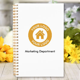 Agenda Logotipo De Empresa Personalizado Simples E Promoc