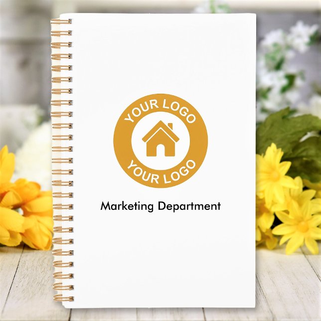 Agenda Logotipo De Empresa Personalizado Simples E Promoc (Criador carregado)