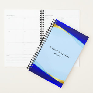 Agenda Logotipo do Designer de Luxo Dourado Elegante - Ne