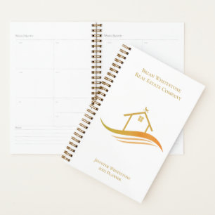 Agenda Logotipo inicial da Chic Dourado Imóveis Company 2