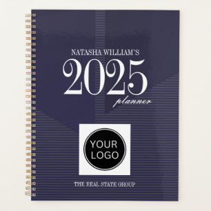 Agenda Logotipo Personalizado de Empresa Profissional Mar
