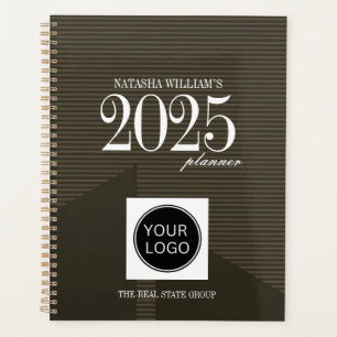 Agenda Logotipo Personalizado de Empresa Profissional Mar
